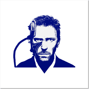 House Borg (blue) Posters and Art